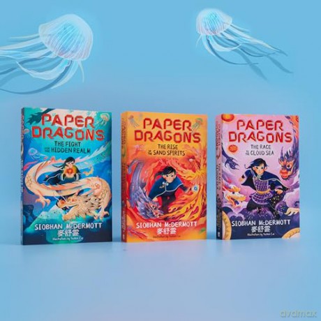 Paper Dragons: The Race to the Cloud Sea: Book 3 - Siobhan McDermott [KSIĄŻKA]
