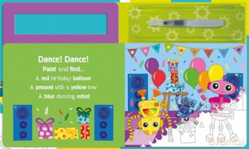 Search and Find Robots (Water Painting Search and Find) - Georgie Taylor [KSIĄŻKA]