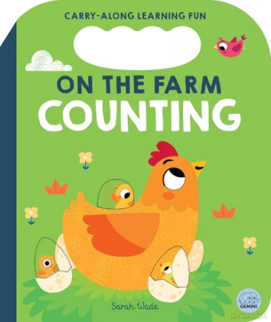 On the Farm Counting: A Counting Book (Carry-Along Learning Fun) - Bobbie Brooks [KSIĄŻKA]