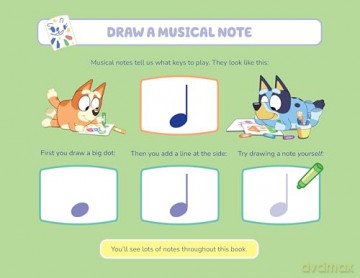 Bluey: First Ever Piano Book - Bluey [KSIĄŻKA]