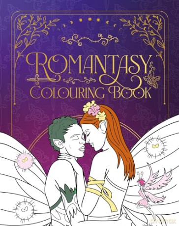 Romantasy Colouring Book - Hodder Children's Books [KSIĄŻKA]