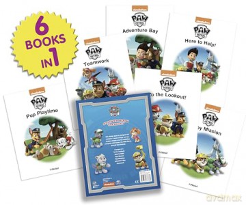 Paw Patrol Nick Sticker Book Treasury - Activity Books for kids, 350 reusable stickers, 96 pages of fun [KSIĄŻKA]