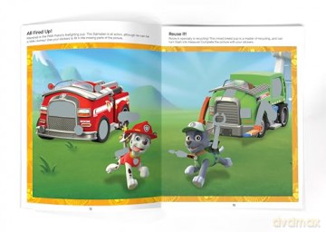 Paw Patrol Nick Sticker Book Treasury - Activity Books for kids, 350 reusable stickers, 96 pages of fun [KSIĄŻKA]
