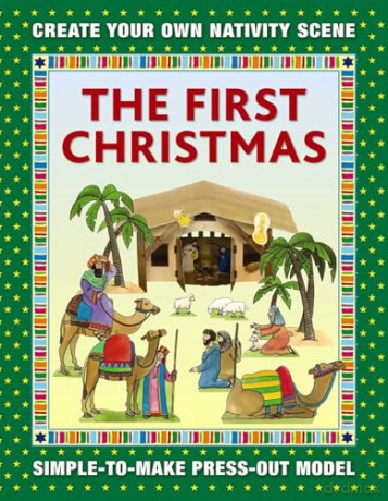 The First Christmas: Create Your Own Nativity Scene: Simple-To-Make Press-Out Model - Jan Lewis [KSIĄŻKA]