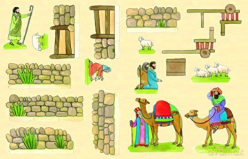 The First Christmas: Create Your Own Nativity Scene: Simple-To-Make Press-Out Model - Jan Lewis [KSIĄŻKA]