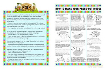 The First Christmas: Create Your Own Nativity Scene: Simple-To-Make Press-Out Model - Jan Lewis [KSIĄŻKA]