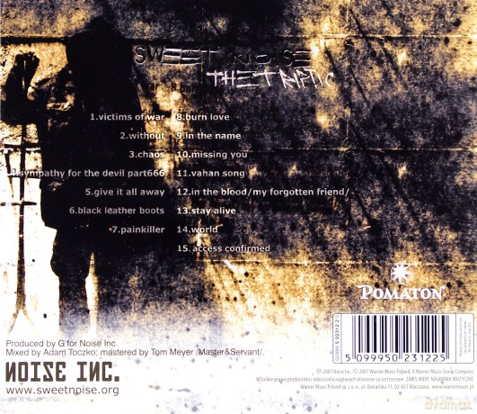Sweet Noise: The Triptic [CD]