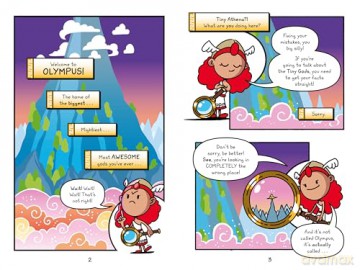 Tiny Hercules: A chaotically funny comic book adventure, perfect for Donut Squad fans! - Jon Lock [KSIĄŻKA]