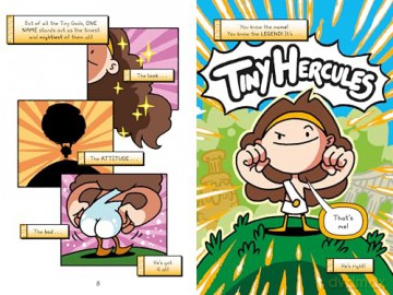 Tiny Hercules: A chaotically funny comic book adventure, perfect for Donut Squad fans! - Jon Lock [KSIĄŻKA]