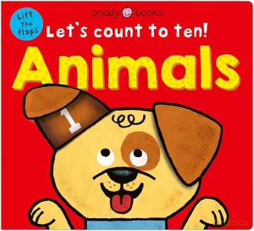 Animals: A lift-the-flap counting book (Let's Count to Ten!) - Priddy Books [KSIĄŻKA]