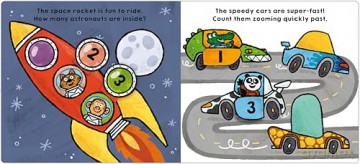 Things That Go: A lift-the-flap counting book (Let's Count to Ten!) - Priddy Books [KSIĄŻKA]
