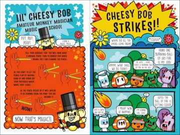 Cheesy Bob Strikes!: The bonkers comic series that kids can't stop giggling at!: Volume 4 (Happy Hills) - Sophy Henn [KSIĄŻKA]