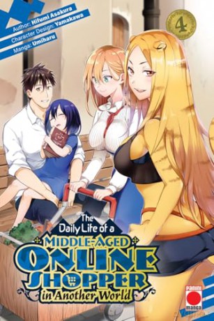 The Daily Life of a Middle-Aged Online Shopper In Another World Volume 4 - Hifumi Asakura [KOMIKS]