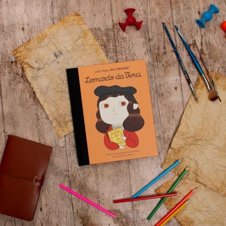 Leonardo da Vinci (141): Little People, BIG DREAMS - Maria Isabel Sanchez Vegara [KSIĄŻKA]