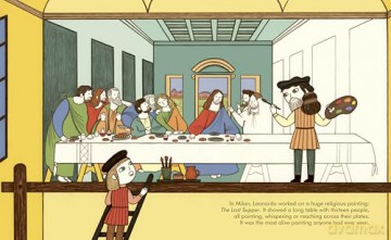 Leonardo da Vinci (141): Little People, BIG DREAMS - Maria Isabel Sanchez Vegara [KSIĄŻKA]