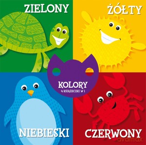Kolory. 4 książeczki w 1 [KSIĄŻKA]
