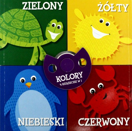 Kolory. 4 książeczki w 1 [KSIĄŻKA]