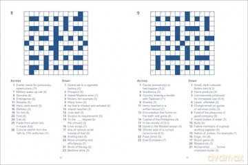 Crosswords: Over 180 Puzzles (Arcturus Patterned Edge Puzzles) - Eric Saunders [KSIĄŻKA]