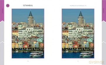 Spot the Difference Picture Puzzles: Over 50 Puzzles - Eric Saunders [KSIĄŻKA]