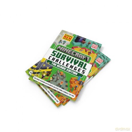 Minecraft Survival Challenges: The Heroic Edition: An official illustrated guide, perfect for fans, beginners and gamers of all ages - Mojang AB [KSIĄŻKA]