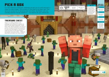 Minecraft Survival Challenges: The Heroic Edition: An official illustrated guide, perfect for fans, beginners and gamers of all ages - Mojang AB [KSIĄŻKA]