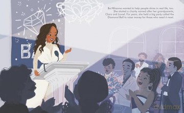 Rihanna (140) (Little People, BIG DREAMS) - Maria Isabel Sanchez Vegara [KSIĄŻKA]