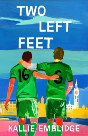 Two Left Feet: A heartfelt MM rivals-to-lovers sports romance for fans of Heated Rivalry! - Kallie Emblidge [KSIĄŻKA]