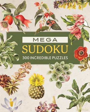 Mega Sudoku: 300 Incredible Puzzles [KSIĄŻKA]