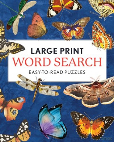 Large Print Word Search: Easy-to-Read Puzzles [KSIĄŻKA]