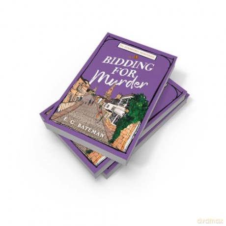Bidding for Murder: A brand new cosy crime mystery to enjoy in Winter 2025: Book 3 (The Stamford Mysteries) - E. C. Bateman [KSIĄŻKA]