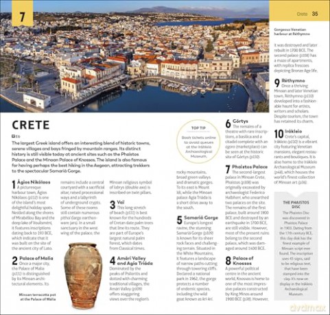 DK Top 10 Greek Islands: Top 10 lists for your perfect trip, plus an all-weather folded map (Pocket Travel Guide) [KSIĄŻKA]