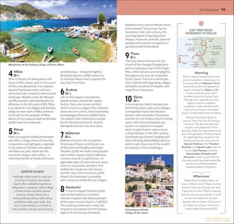 DK Top 10 Greek Islands: Top 10 lists for your perfect trip, plus an all-weather folded map (Pocket Travel Guide) [KSIĄŻKA]