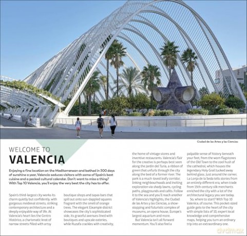 DK Top 10 Valencia: Top 10 lists for your perfect trip, plus an all-weather folded map (Pocket Travel Guide) [KSIĄŻKA]