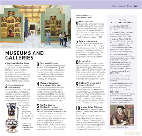 DK Top 10 Valencia: Top 10 lists for your perfect trip, plus an all-weather folded map (Pocket Travel Guide) [KSIĄŻKA]