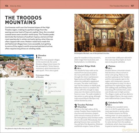 DK Top 10 Cyprus: Top 10 lists for your perfect trip, plus an all-weather folded map (Pocket Travel Guide) [KSIĄŻKA]