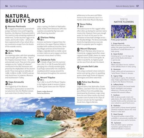 DK Top 10 Cyprus: Top 10 lists for your perfect trip, plus an all-weather folded map (Pocket Travel Guide) [KSIĄŻKA]