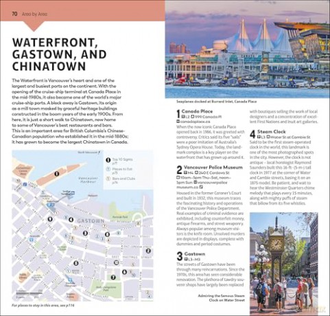 DK Top 10 Vancouver and Vancouver Island: Top 10 lists for your perfect trip, plus an all-weather folded map (Pocket Travel Guide) [KSIĄŻKA]