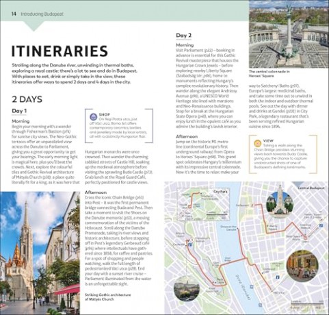 DK Top 10 Budapest: Top 10 lists for your perfect trip, plus an all-weather folded map (Pocket Travel Guide) [KSIĄŻKA]
