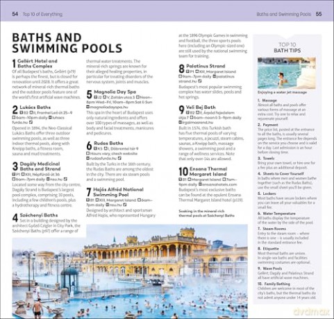 DK Top 10 Budapest: Top 10 lists for your perfect trip, plus an all-weather folded map (Pocket Travel Guide) [KSIĄŻKA]