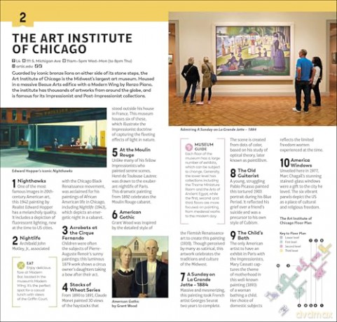 DK Top 10 Chicago: Top 10 lists for your perfect trip, plus an all-weather folded map (Pocket Travel Guide) [KSIĄŻKA]