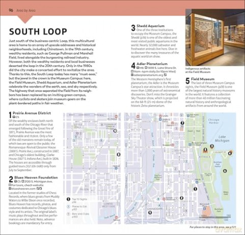 DK Top 10 Chicago: Top 10 lists for your perfect trip, plus an all-weather folded map (Pocket Travel Guide) [KSIĄŻKA]