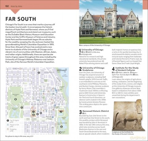 DK Top 10 Chicago: Top 10 lists for your perfect trip, plus an all-weather folded map (Pocket Travel Guide) [KSIĄŻKA]