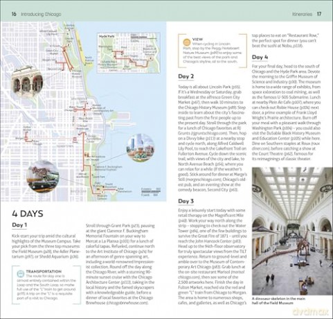 DK Top 10 Chicago: Top 10 lists for your perfect trip, plus an all-weather folded map (Pocket Travel Guide) [KSIĄŻKA]