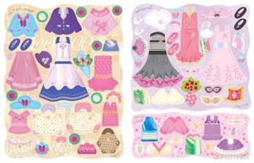 Sticker Dolly Dressing Princesses - Fiona Watt [KSIĄŻKA]