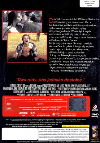 Romeo i Julia [DVD]