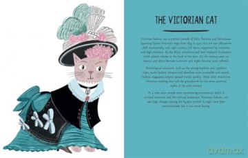 A History of Fashion in 21 Cats (Illustrated History in 21 Animals) - Nia Gould [KSIĄŻKA]