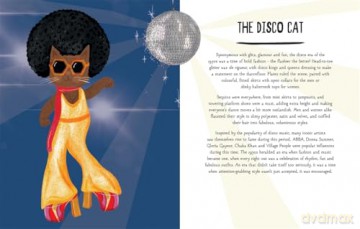 A History of Fashion in 21 Cats (Illustrated History in 21 Animals) - Nia Gould [KSIĄŻKA]