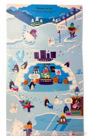My Stick-A-Story: Once Upon a Time in Unicornland! Create Your Own Adventures with Reusable Stickers - Interactive Story Book for Kids - Lily Holland [KSIĄŻKA]