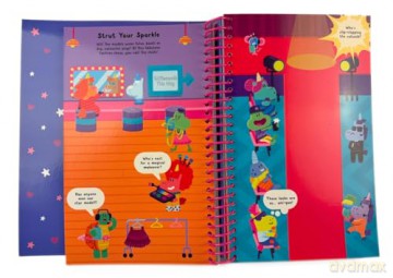 My Stick-A-Story: Once Upon a Time in Unicornland! Create Your Own Adventures with Reusable Stickers - Interactive Story Book for Kids - Lily Holland [KSIĄŻKA]