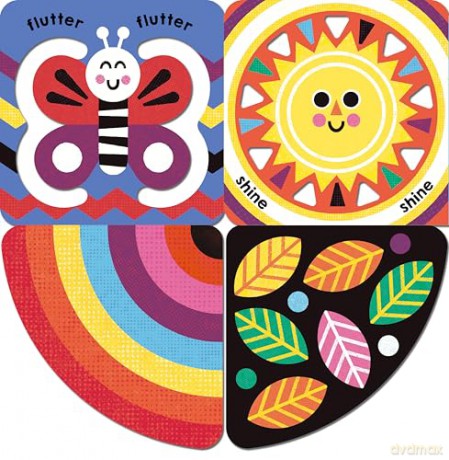 My First Tummy Time Book: A high-contrast fold-out book for babies, perfect for tummy time! (Baby Plays, 1) - Campbell Books [KSIĄŻKA]